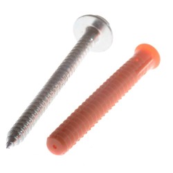 SDF-KB 10x160 kołek rozporowy nierdzewny z łbem sześciokątnym