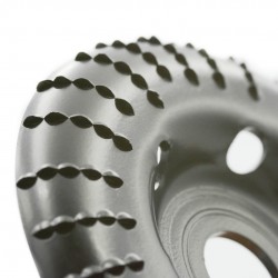 Tarnik zdzier półokrągły do frezowania zdobień w drewnie