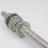 Stalowy nierdzewny wkręt dwugwintowy / szpilka z podwójnym gwintem