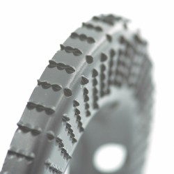 Frez tarnikowy na szlifierkę 120x12 T86 drobny ząb Frez do szlifowania drewna wpuszczany