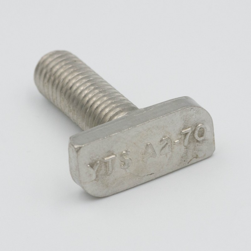 Śruba młoteczkowa M10x25 nierdzewna A2