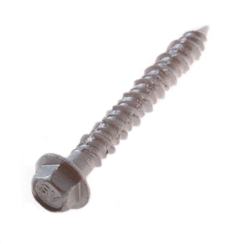 Wkręt do betonu 6,3x50 z powłoką nierdzewną CorrSeal