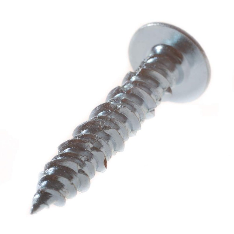 Wkręt do betonu 7,5x65 z powłoką ocynku elektrolitycznego płaski łeb