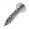 Wkręt do betonu 7,5x65 z powłoką ocynku elektrolitycznego płaski łeb