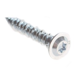 Wkręt do betonu 7,5x65 z powłoką ocynku elektrolitycznego płaski łeb