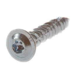 Wkręt do betonu 7,5x65 z powłoką ocynku elektrolitycznego płaski łeb