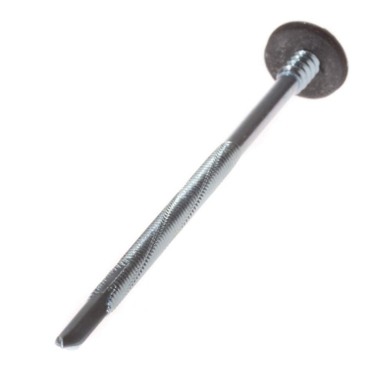 Wkręt do płyt warstwowych z powłoką antykorozyjną