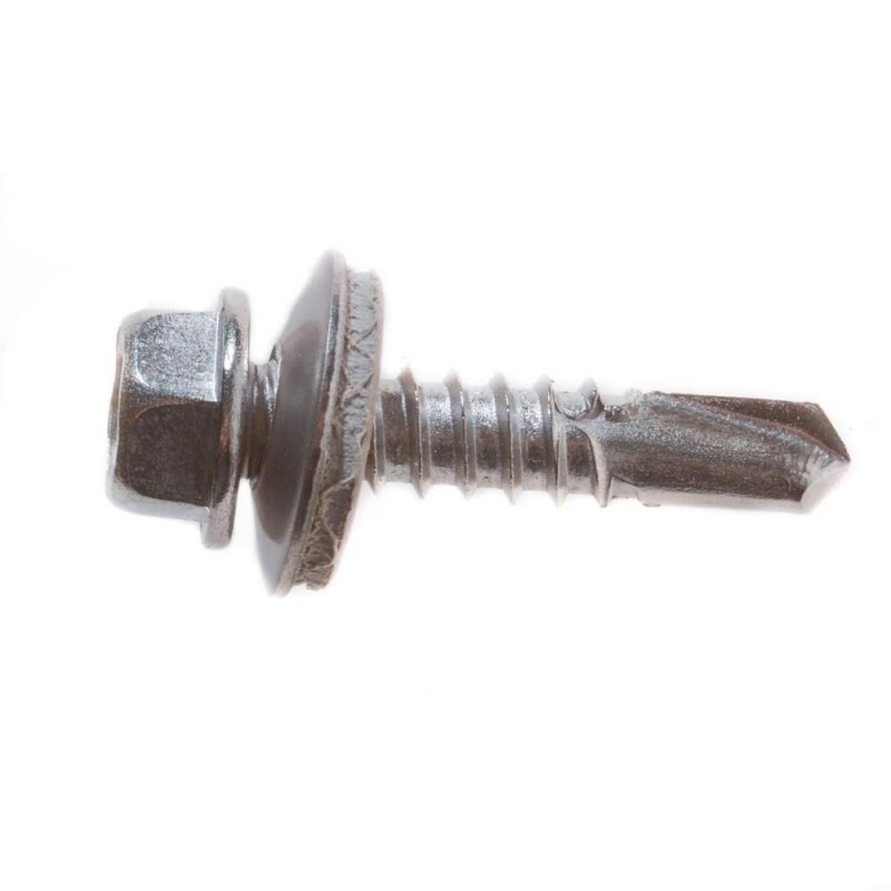 Nierdzewny blachowkręt z długim wiertłem 5,5x45mm