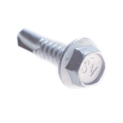 Nierdzewny wkręt do mocowania blach z długim wiertłem