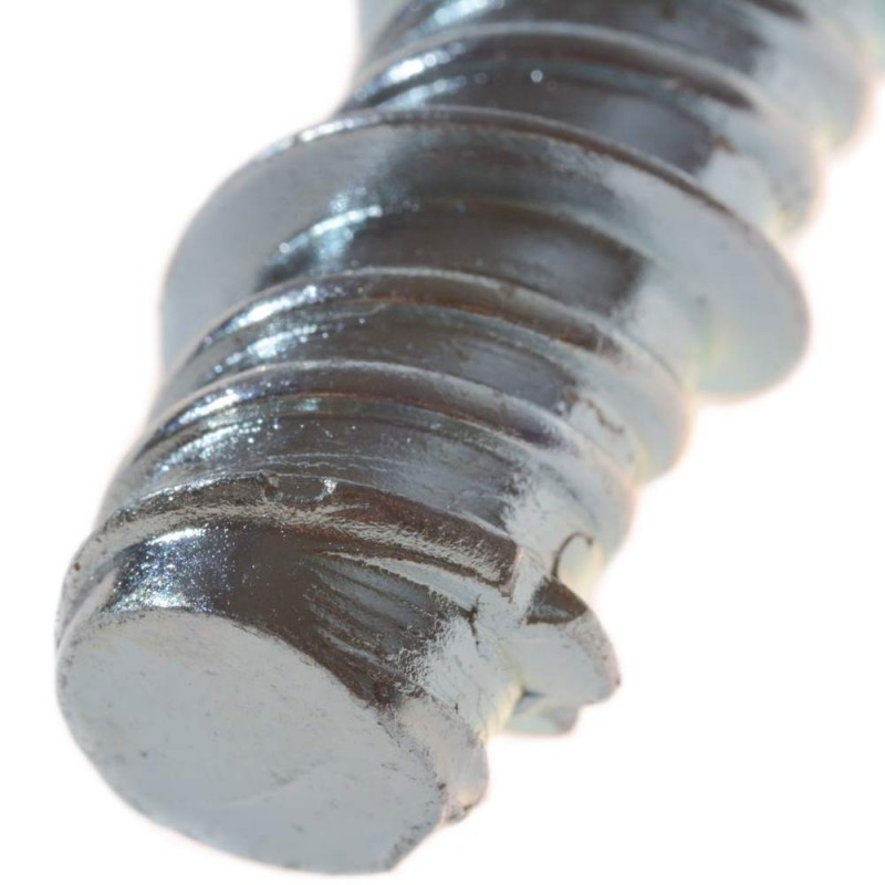 Wkręt do betonu z łbem sześciokątnym z kołnierzem ocynkowana