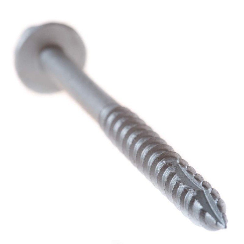 Wkręt do drewna nierdzewny 6,5x140 sześciokątny łeb Essve 50szt