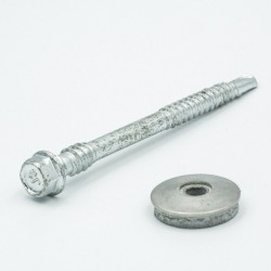 Wkręt samowiercący do mocowania płyt warstwowych nierdzewny stal A2