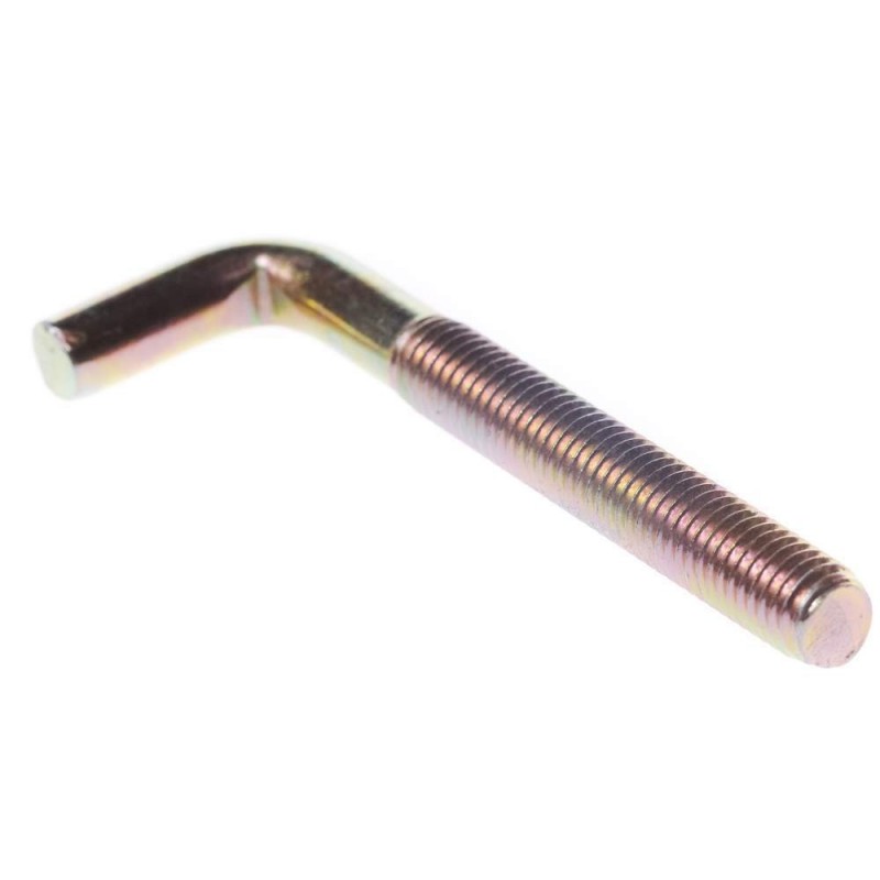 Hak metryczny z prętem zakończonym wygięciem w kształcie litery L