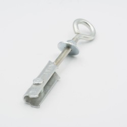 Kołek uchylny kołek zapadkowy M8x100 z hakiem oczkowym 50 szt.