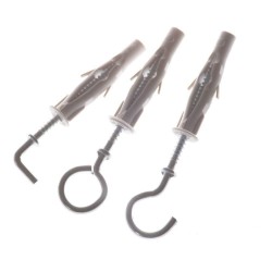 Hak sufitowy z kołkiem rozporowym 8x50