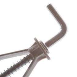 Hak prosty z kołkiem rozporowym fi8 do cienkich płyt 200szt