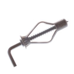 Hak prosty z kołkiem do cienkich płyt i ścian