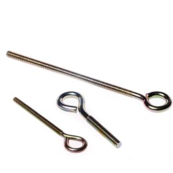 Hak zamknięty O gwint metryczny M6x130 50szt.