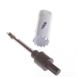 Otwornica do stali. Koronka do wiercenia w stali. Stal Szybkotnąca HSS