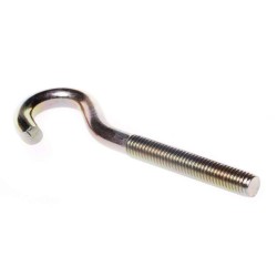 Hak metryczny z prętem zakończonym wygięciem w kształcie litery C