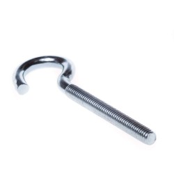 Hak metryczny z prętem zakończonym wygięciem w kształcie litery C
