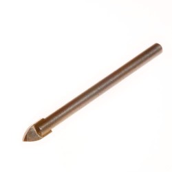 Wiertło do szkła i ceramiki z płytką widiową o mocnej i ostrej budowie