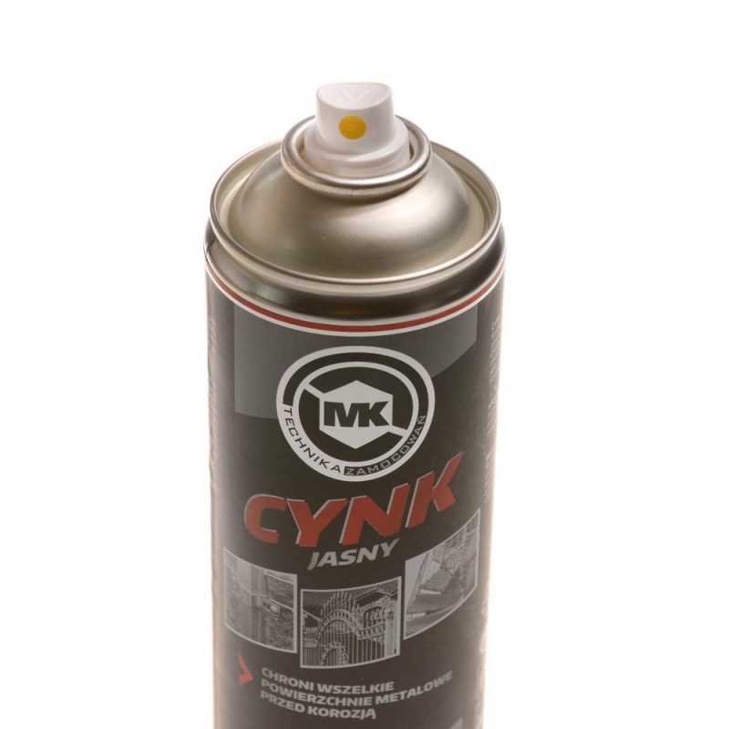 Cynk jasny w sprayu farba cynkowa 400ml
