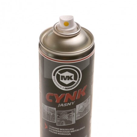 Cynk jasny w sprayu farba cynkowa 400ml