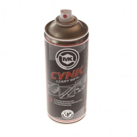 Cynk szary w sprayu farba cynkowa 400ml