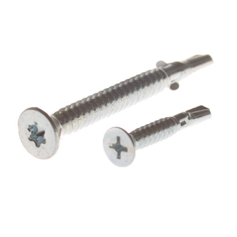 Wkręt do sztachet 5,5x45 wkręt ze skrzydełkami samowiercący 500 szt