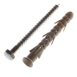 Kołek rozporowy z przedłużoną strefą rozpierania