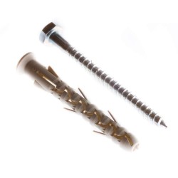 Kołek rozporowy z przedłużoną strefą rozpierania