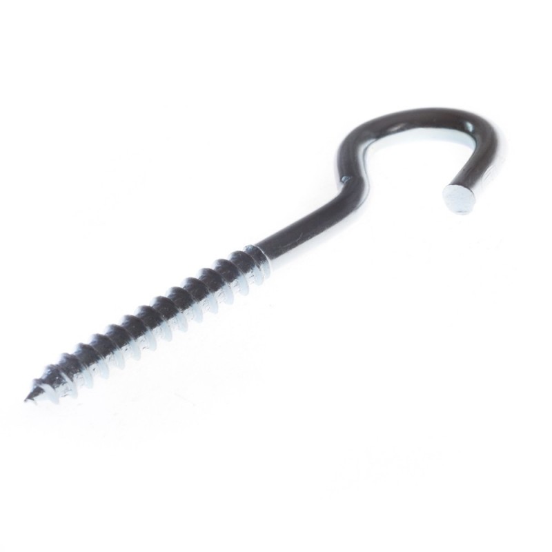 Hak do drewna lub kołka zakończonym wygięciem w kształcie litery C