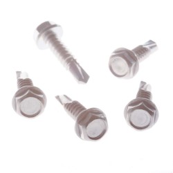 Blachowkręt nierdzewny łeb sześciokątny 6,3x16 A2