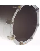 Korona udarowa z dużą widią do wiercenia w betonie i cegle