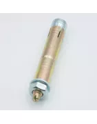 Kotwa tulejowa z podwójną strefą rozpierania