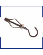 Haki z kołkami do wszystkich rodzajów podłoży od betonu po płytę g/k